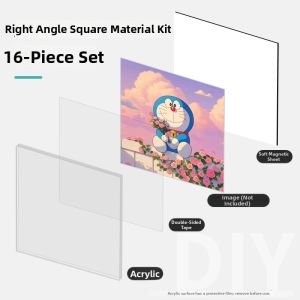 XYBP | Magnetic DIY Sticker Materials Transparent Cube