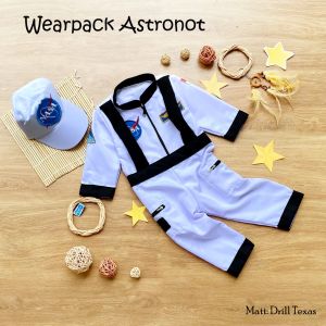 Wearpack Astronot/Kostum Astronot Anak/Baju Karnaval/Baju Anak Unik/Kostum Unik Anak/Baju Anak Murah