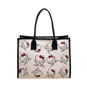 IELGY Large Capacity Cartoon Cute Student Large Capacity Tote Bag