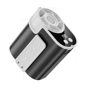 Quạt Mini Đeo Thắt Lưng Không Cần Dùng Tay Sạc Lại Được Với Luồng Gió Mạnh Màn Hình LED Làm Mát Tốc Độ Cao Quạt Đeo Cổ Di Động Dùng Cho Gia Đình