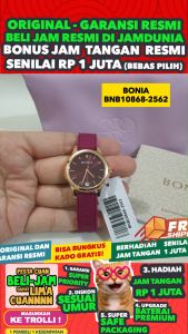 JAM BONIA ORIGINAL - BONIA BNB10868-2562 BONIA BNB10868 2562 - LALUNA - Women CT - Rubber - Purple - JAMDUNIA / JAM DUNIA JD18  JAM TANGAN WANITA JAM WANITA JAM TANGAN ANTI AIR $ JAM TANGAN BONIA BNB10858 2562 BONIA BNB 10858 2562 BONIA BNB108582562 S003