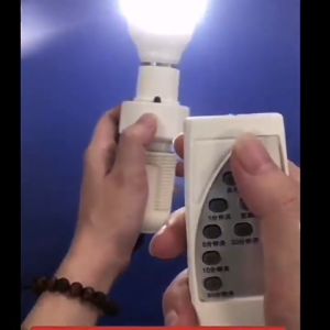 ขั้วหลอดไฟ E27รีโมทคอนโทรลไร้สายอัจฉริยะสากล สวิตช์ควบคุมระยะไกล LED ในครัวเรือนปากสกรูขนาดใหญ่