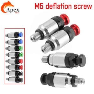 Fork Bleeder Relief Valve Fork Relief Valve M5 Front Shock Absorption Shock MOTORCYCLE Dirt Bike MX Motocross