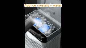 Tixx 20L Air Cooler Fan Silent Mode with Ionizer and Detachable Tank Stand Fan With HEPA
