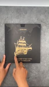[GIFT SET] Bộ quà tặng sổ tay Người Lái Đò bút ký tên Leon Dio Classic Lapis Lazuli
