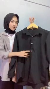 ATASAN KEMEJA WANITA VIRAL KEKINIAN TERBARU BAHAN CRINKLE AIRFLOW JATUH ADEM
