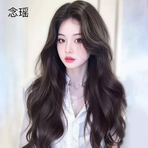 NIANYAO | Middle Part Curly Long Wig 100% Human Hair Full Cap