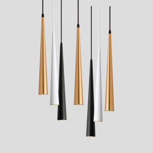 Bắc Âu hiện đại LED Đèn có dây treo côn ống đèn chùm đèn spotlight trong nhà bar nhà hàng nhà bếp phòng ngủ trang trí phòng khách