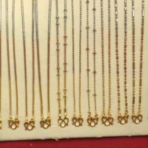 สร้อยคอสามกษัตริย์ 3K คละเเบบ ความยาว 16 นิ้ว น้ำหนักเทียบเท่า 1 สลึง ชุบ 3K แฟชั่น ใส่ได้ทุกโอกาส งานสวย พร้อมส่ง