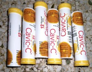 Calcium Lactate Gluconate + Calcium Carbonate + Vitamin C