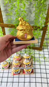 [Tuổi Tỵ] Rắn Chiêu Tài phong cách Nhật Bản hút lộc may mắn