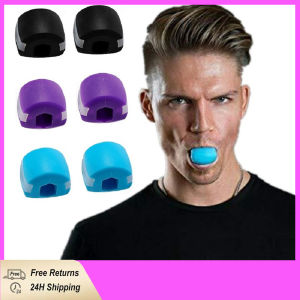 Jaw Exerciser Fitness Face Masseter Double Chin Remover Silica Gel Face Fitness Ball Facial Muscles Trainer Jawline Simulator