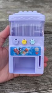 Mainan Anak Vending Machine Mini SS 1330 - Mesin Jual Minuman Kaleng Otomatis