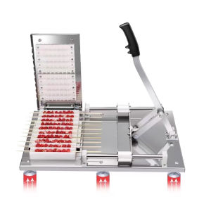 Manual skewer machine lamb skewer beef skewer barbecue skewer barbecue tool skewer commercial skewer machine