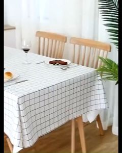 ผ้าปูโต๊ะ DF1 ลาย 02 ผ้าพร็อพถ่ายรูป ผ้าลายสก็อตลายตาราง มี 3ขนาด พร้อมส่ง