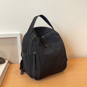 New Womens Large Capacity Multi-Functional Double Shoulder Crossbody Bag Travel Lightweight Fashion Trend Backpack