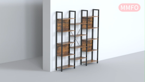 ชั้นวางของ ชั้นวางหนังสือ ชั้นวางจอแสดงผล ชั้นไม้ โครงเหล็กหนา ขาปรับระดับได้ มีให้เลือก 3 สี แข็งแรงทนทาน ความสามารถในการรับน้ำหนัก 800 KG