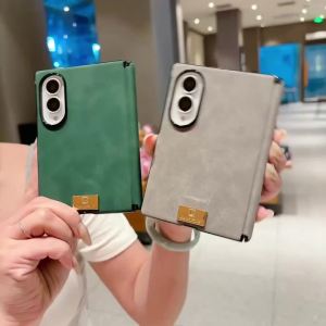 Luxury Leather Magnetic Phone Case for Samsung Galaxy Z Fold 8 Ultra ZFold8 7 6 for Magsafe Shockproof Hinge Protect Back Cover
