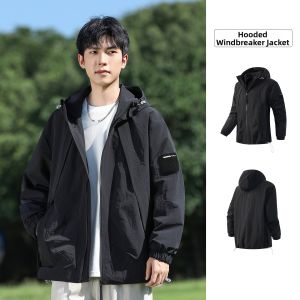 Warrior | Waterproof Windproof Hooded Jacket Nylon Commuter Jacket