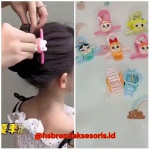 JEPIT RAMBUT KARAKTER BABY CRY / JEPIT RAMBUT ANAK / JEDAI RAMBUT KARAKTER LUCU PANJANG 8CM / JEPIT RAMBUT WANITA MODEL SIMPUL / HAIR PIN LUCU / JBC9830