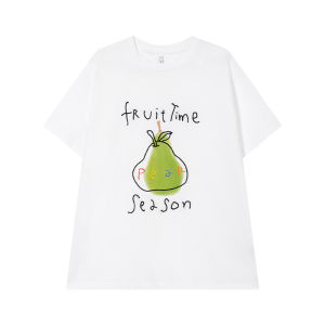 Hand Drawn Graffiti Loose Slim Fit Womens T-Shirt