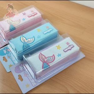 Kotak Tempat Pensil Anak Hologram Karakter Mermaid Unicorn Kualitas Premium