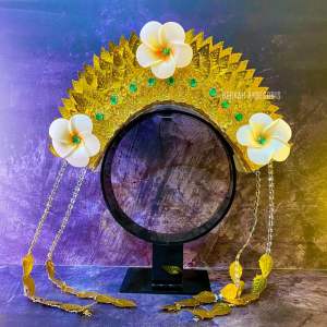 TERMURAH! Sunting Mahkota Bunga Bali /Aksesoris Mahkota Terlaris / Aksesoris Untuk Tari Adat