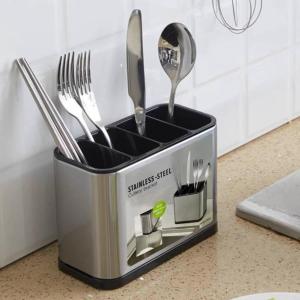Stainless Steel Multipurpose Kitchen Utensil Organizer