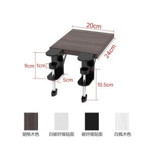 No-Drill Desk Accessories Desktop Extension Board Computer Table Space Expander Keyboard Mouse Tray for Extended Workspaces