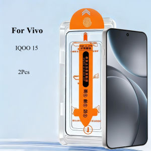 2Pcs For Vivo IQOO 15 Dust Free Easy Auto Installation Tool Iqoo IQOO15 Iqoo15 Tempered Glass Screen Protectors Protective Film