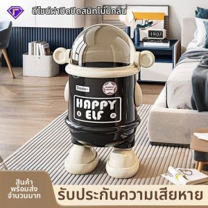 Aesthetic High-Capacity Sealed Slide Cover Dual Bin Bend-Free Reinforced Houshold Waste Bin