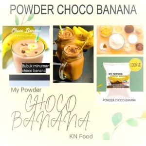 Powder Choco Banana - 1Kg -Powder Rasa Coklat Pisang - Coklat Banana