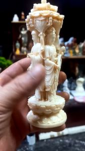 Tượng Tam thánh phương tây  bằng bột đá cao cấp . cao 15cm