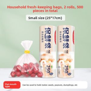 Maryya Economic PE Material -Keeping Bags for Fruits Food Sealed Freezer Special Use Home Use Disposable Refrigerator