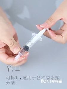 Suntikan PARFUM 1ml - 50ml untuk DECANT Pemindah Parfum dari Botol Asli PER 2PCS