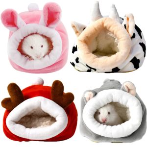 Hamster Cotton Nest Pet Warm Winter Supplies Winter Sleeping Bag House Small Fossa Gold Silk Bear House Mouse Nest Sleeping Bag
