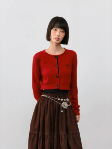 AIVEI | Red Spring Two Piece Set