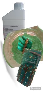 น้ำยาลอกทองขุบ Sg3 (สำเร็จรูป) ขนาด 1 ลิตร : Gold plating remover solution Sg3 (ready-made) size 1 liter