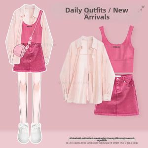 NUMEN BUTTON | Summer Lightweight And Simple Sun Protection Outfit