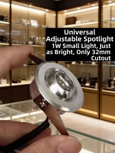SUNPAI LIGHTING | Ultra Small Hole Recessed Spotlight 32mm 1W