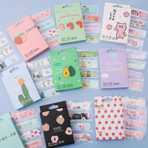 20pcs/box Cartoon Cute Band Aid for Kids First Aid Emergency Cute Breathable Bandage Sticker