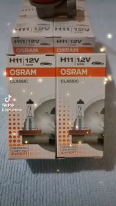 Bola Lampu Kabut (Fog Lamp) Osram H11 12v 55w - Cocok untuk Mobil Pribadi