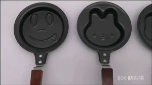 Chảo Chiên Trứng mini Chảo chiên trứng hình trái tim hình thú độc đáo tiện lợi cho gia đình