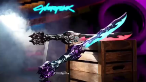 Dao Mô Hình Gấp Phát Sáng LED Đổi Màu – Đồ Chơi Fantasy Ngầu Có Đèn