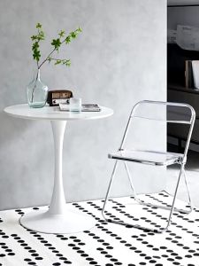 Small tulip round table Conference reception table Coffee and tea shop round table Dining Table