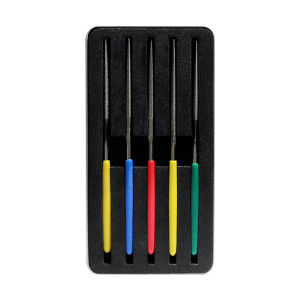 KINGXINJX | Diamond Small Triangular Metal Polishing File Set