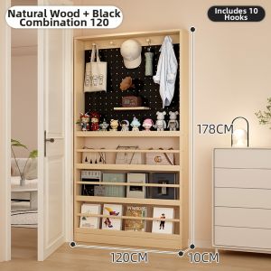 Slim Multi-layer Wall Mounted Shelving Unit