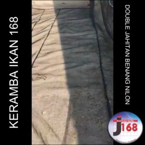 Keramba Ikan waring jaring RK 3 bar Ukuran Jumbo siap pakai dijahit dengan benang nilon sangat kuat dan awet ukuran 7x7x1