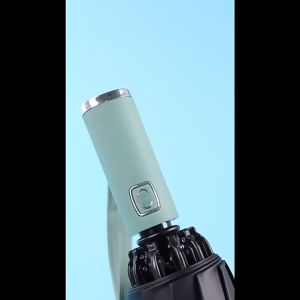 [iRojak] Inverted Umbrella With Reflective Stripe Reverse Automatic Umbrellas Foldable 反向雨伞 Payung Lipat -UM10