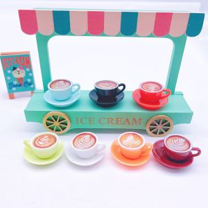 Miniature Creative 3D Coffee Cup Toy Model Dollhouse Accessories